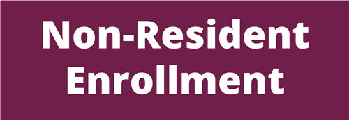 non-resident enrollment button 